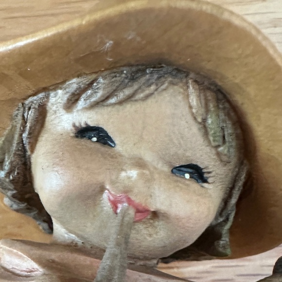 Anri Ferrandiz Jolly Piper 1981 Shepherd Horn Rabbit 1829/2250 - Picture 8 of 12